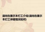 请问在墨尔本打工介绍(请问在墨尔本打工详细情况如何)