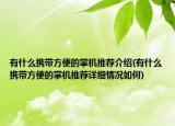 有什么携带方便的掌机推荐介绍(有什么携带方便的掌机推荐详细情况如何)