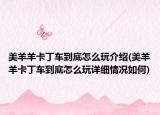 美羊羊卡丁车到底怎么玩介绍(美羊羊卡丁车到底怎么玩详细情况如何)