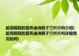 能用稀释的营养液浇君子兰叶片吗介绍(能用稀释的营养液浇君子兰叶片吗详细情况如何)