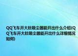 QQ飞车开大肚吸尘器能开出什么介绍(QQ飞车开大肚吸尘器能开出什么详细情况如何)
