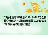 CS生化狂潮3单机版-100110985怎么安装介绍(CS生化狂潮3单机版-100110985怎么安装详细情况如何)