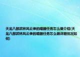 天龙八部武林风云录的暗器任务怎么做介绍(天龙八部武林风云录的暗器任务怎么做详细情况如何)