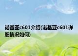诺基亚c601介绍(诺基亚c601详细情况如何)