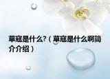草寇是什么?（草寇是什么啊简介介绍）