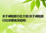 关于咸阳旅行社介绍(关于咸阳旅行社详细情况如何)