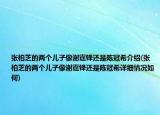 张柏芝的两个儿子像谢霆锋还是陈冠希介绍(张柏芝的两个儿子像谢霆锋还是陈冠希详细情况如何)