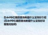 在dnf中红眼的首饰附魔什么宝珠好介绍(在dnf中红眼的首饰附魔什么宝珠好详细情况如何)