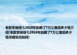 老款索纳塔七2010年的跑了7万公里值多少钱介绍(老款索纳塔七2010年的跑了7万公里值多少钱详细情况如何)