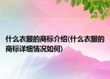 什么衣服的商标介绍(什么衣服的商标详细情况如何)