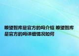 瞭望智库是官方的吗介绍 瞭望智库是官方的吗详细情况如何