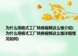 为什么用格式工厂转换视频这么慢介绍(为什么用格式工厂转换视频这么慢详细情况如何)