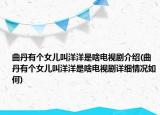 曲丹有个女儿叫洋洋是啥电视剧介绍(曲丹有个女儿叫洋洋是啥电视剧详细情况如何)