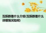 互踩群是什么介绍(互踩群是什么详细情况如何)