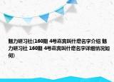 魅力研习社(160期 4号嘉宾叫什麽名字介绍 魅力研习社 160期 4号嘉宾叫什麽名字详细情况如何)