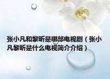 张小凡和黎昕是哪部电视剧（张小凡黎昕是什么电视简介介绍）