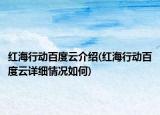红海行动百度云介绍(红海行动百度云详细情况如何)