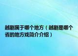 越剧属于哪个地方（越剧是哪个省的地方戏简介介绍）