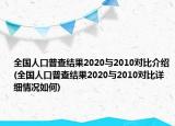 全国人口普查结果2020与2010对比介绍(全国人口普查结果2020与2010对比详细情况如何)