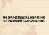 赭色皮衣外套里面配什么衣服介绍(赭色皮衣外套里面配什么衣服详细情况如何)