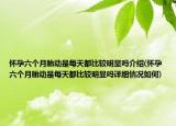 怀孕六个月胎动是每天都比较明显吗介绍(怀孕六个月胎动是每天都比较明显吗详细情况如何)