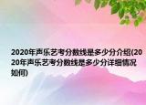 2020年声乐艺考分数线是多少分介绍(2020年声乐艺考分数线是多少分详细情况如何)