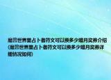 魔兽世界里占卜者符文可以换多少暗月奖券介绍(魔兽世界里占卜者符文可以换多少暗月奖券详细情况如何)