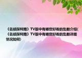 《名侦探柯南》TV版中有哪些好看的集数介绍(《名侦探柯南》TV版中有哪些好看的集数详细情况如何)