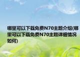 哪里可以下载免费N70主题介绍(哪里可以下载免费N70主题详细情况如何)