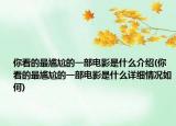 你看的最尴尬的一部电影是什么介绍(你看的最尴尬的一部电影是什么详细情况如何)
