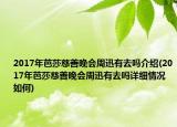 2017年芭莎慈善晚会周迅有去吗介绍(2017年芭莎慈善晚会周迅有去吗详细情况如何)