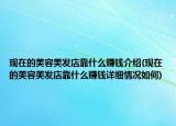 现在的美容美发店靠什么赚钱介绍(现在的美容美发店靠什么赚钱详细情况如何)