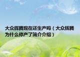 大众辉腾现在还生产吗（大众辉腾为什么停产了简介介绍）