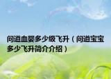 问道血婴多少级飞升（问道宝宝多少飞升简介介绍）