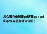 怎么看充电器是pd还是qc（pd和qc充电区别简介介绍）