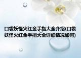 口袋妖怪火红金手指大全介绍(口袋妖怪火红金手指大全详细情况如何)