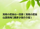 龙南小武当山一日游（龙南小武当山漂亮吗门票多少简介介绍）