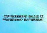 《桨声灯影里的秦淮河》原文介绍(《桨声灯影里的秦淮河》原文详细情况如何)