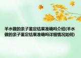 羊水做的亲子鉴定结果准确吗介绍(羊水做的亲子鉴定结果准确吗详细情况如何)