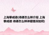 上海攀成德(待遇怎么样介绍 上海攀成德 待遇怎么样详细情况如何)