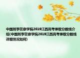 中国刑事警察学院2019江西高考录取分数线介绍(中国刑事警察学院2019江西高考录取分数线详细情况如何)