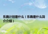 乐跑计划是什么（乐跑是什么简介介绍）