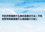 手机充电慢是什么原因及解决方法（手机突然充电很慢是什么原因简介介绍）