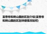 富春卷和剩山图的区别介绍(富春卷和剩山图的区别详细情况如何)