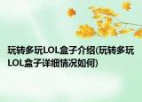 玩转多玩LOL盒子介绍(玩转多玩LOL盒子详细情况如何)