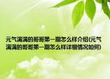 元气满满的哥哥第一期怎么样介绍(元气满满的哥哥第一期怎么样详细情况如何)