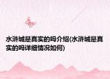 水浒城是真实的吗介绍(水浒城是真实的吗详细情况如何)
