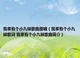 我家有个小九妹歌曲原唱（我家有个小九妹歌词 我家有个小九妹歌曲简介）