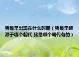 猪最早出现在什么时期（猪最早起源于哪个朝代 猪是哪个朝代有的）