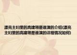 漂亮主妇里的高建翎是谁演的介绍(漂亮主妇里的高建翎是谁演的详细情况如何)